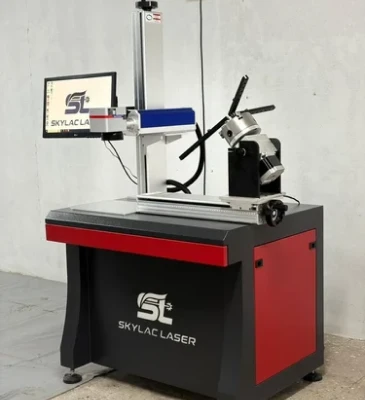 3 In1 Computer System Rotary Laser Marking Machine
